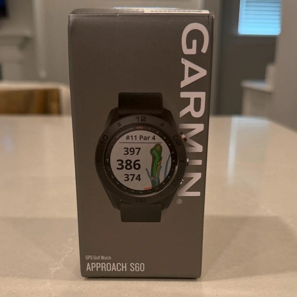 Garmin Approach S60 Golf GPS Watch - Black